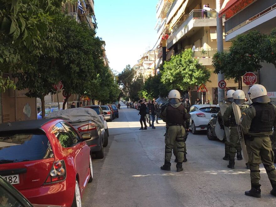 Ένταση με τραυματισμούς πριν την παρέλαση στην Καλλιθέα 