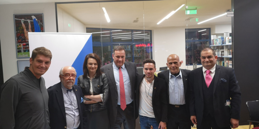 Λευτέρης Πετρούνιας και Σπύρος Γιαννιώτης στο BCA College: Πιο ψηλά, πιο δυνατά, πιο προσωπικά