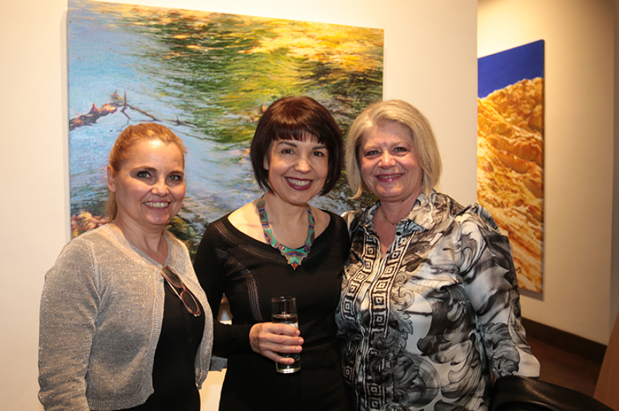 «Flumen Vitae»: Εγκαινιάστηκε η έκθεση της Χρύσας Βέργη στην «Evripides Art Gallery»