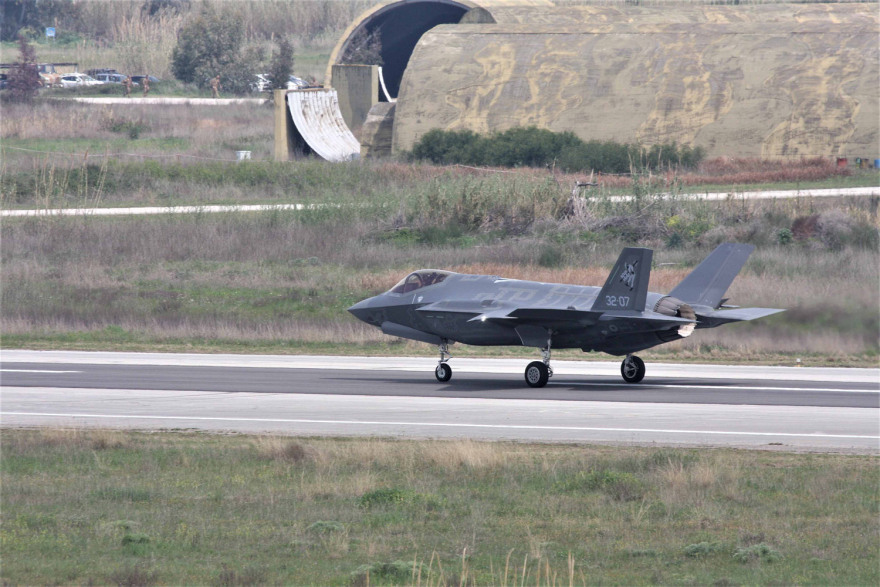 Άσκηση Ηνίοχος: F-35, Mirage, F-16 και Tornado στη βάση της Ανδραβίδας