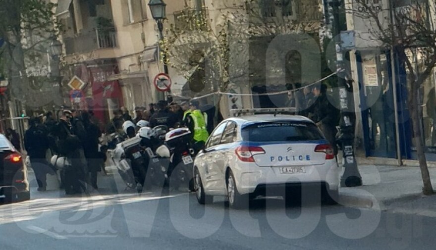 «Φρούριο» ο Βόλος για την διαδήλωση αλληλεγγύης στον Δημήτρη Κουφοντίνα