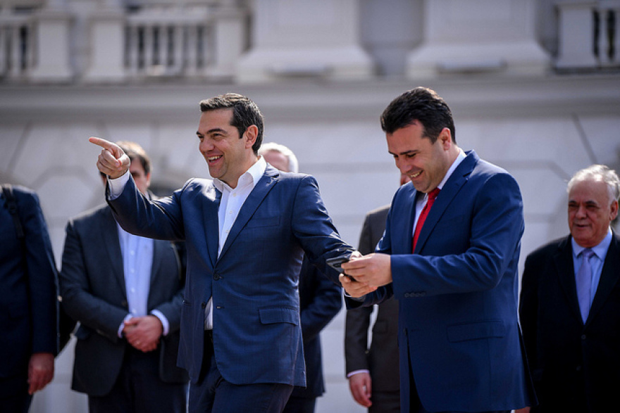 Φωτογραφίες: Τα παραλειπόμενα από την επίσκεψη Τσίπρα στα Σκόπια