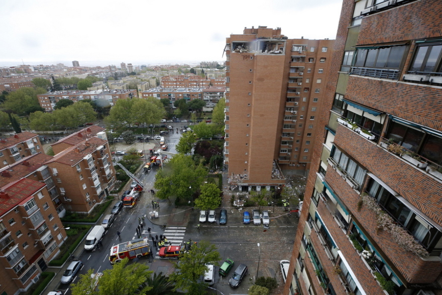 Έκρηξη σε πολυκατοικία στη Μαδρίτη -  Τουλάχιστον 16 τραυματίες