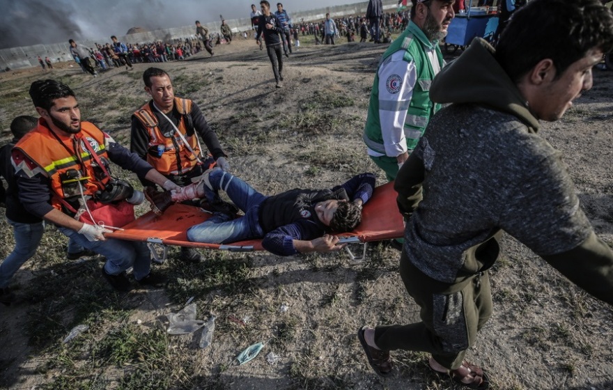 Παλαιστίνη: Τουλάχιστον 83 άνθρωποι τραυματίστηκαν σε συγκρούσεις στα σύνορα με το Ισραήλ