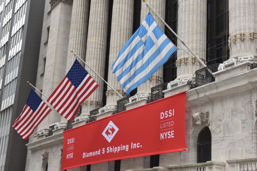 Ελληνικό χρώμα στη Wall Street από την Diamond S Shipping