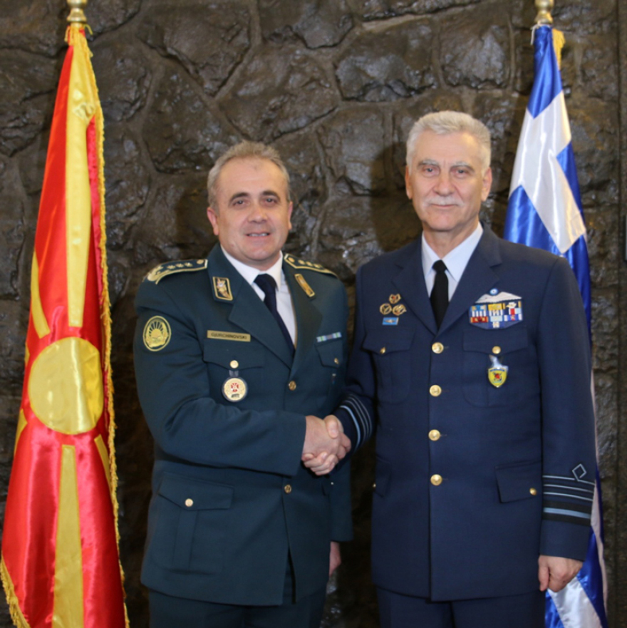 Επίσκεψη στη Βόρεια Μακεδονία από τον αρχηγό ΓΕΕΘΑ 