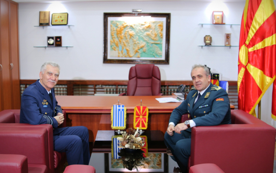 Επίσκεψη στη Βόρεια Μακεδονία από τον αρχηγό ΓΕΕΘΑ 