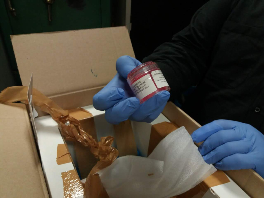 Τελωνειακοί σταμάτησαν εμπόριο οργάνων στο αεροδρόμιο «Μακεδονία» - Δείτε φωτογραφίες