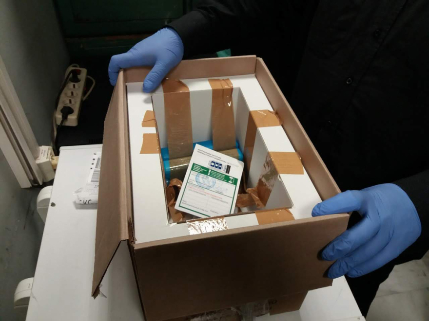 Τελωνειακοί σταμάτησαν εμπόριο οργάνων στο αεροδρόμιο «Μακεδονία» - Δείτε φωτογραφίες