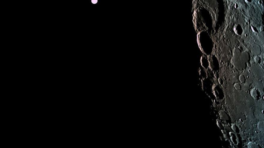 Ισραήλ: Η πρώτη φωτογραφία του Beresheet από την επιφάνεια της Σελήνης