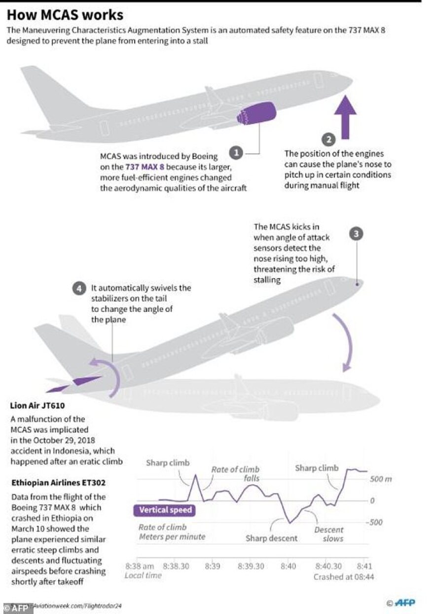 Πόρισμα για το Boeing 737 της Ethiopian: «Ανέβα!» φώναζε ξανά και ξανά ο πιλότος ενώ το τζετ «βουτούσε» στο έδαφος!