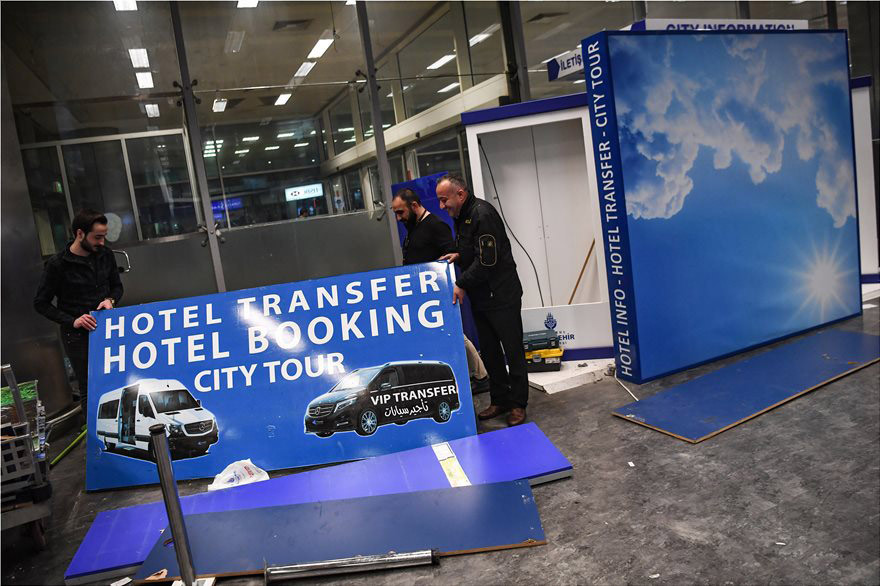 «Πρεμιέρα» για το νέο φαραωνικό αεροδρόμιο της Κωνσταντινούπολης -Εντυπωσιακές εικόνες 