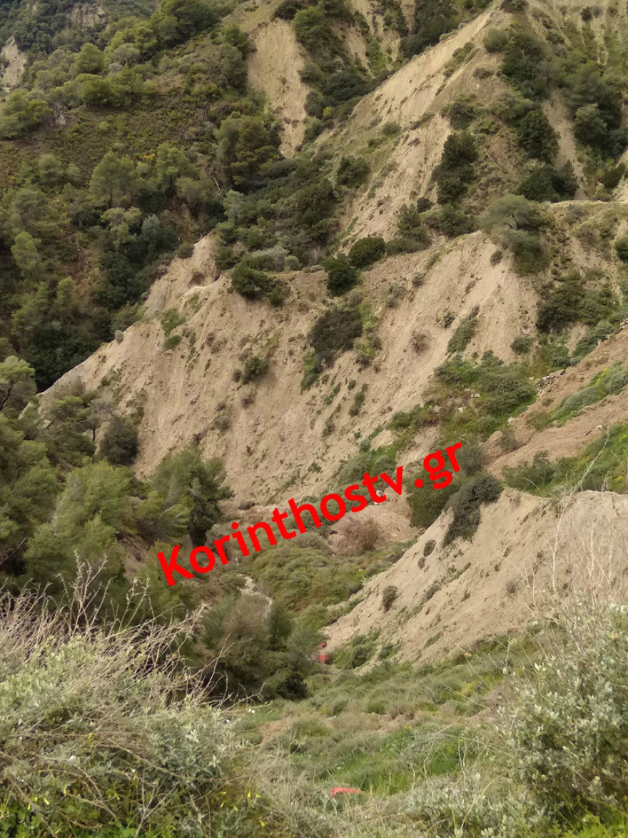 Κόρινθος: Αυτοκίνητο έπεσε σε γκρεμό 60 μέτρων - Τραυματίστηκαν μάνα και κόρη