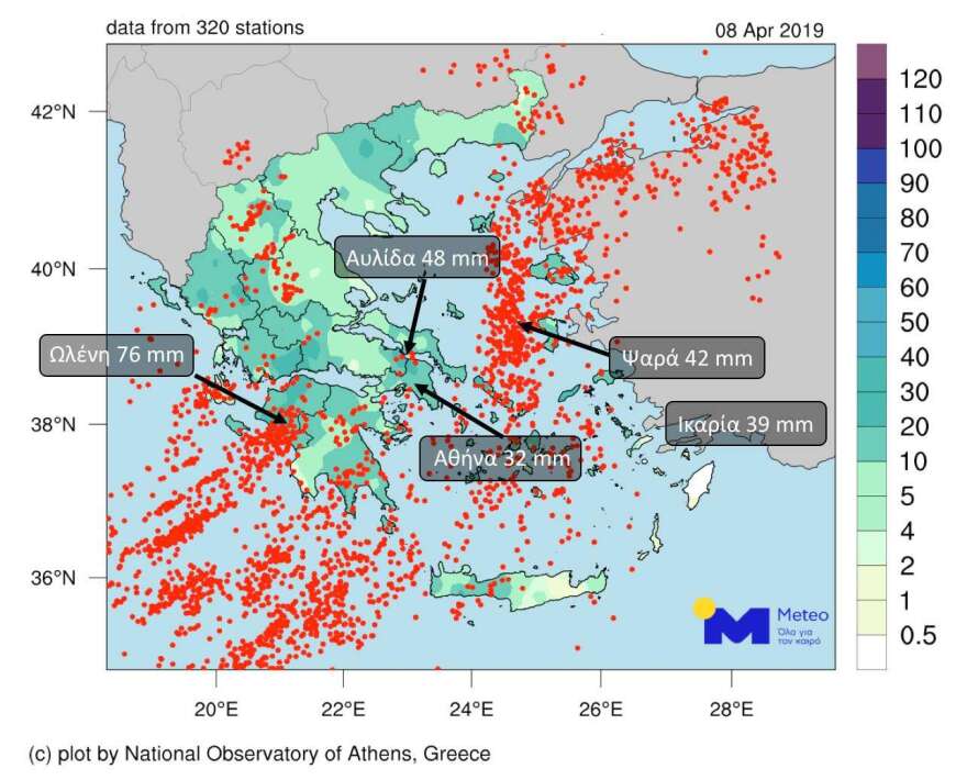 Καιρός: Βροχές σε όλη τη χώρα - Πού θα «χτυπήσει» η κακοκαιρία τις επόμενες ώρες