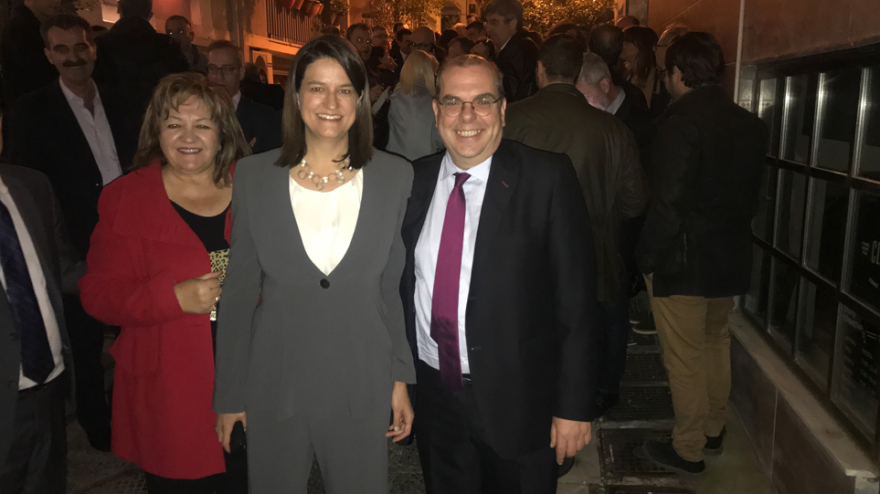 Σαμαράς, βουλευτές και πανεπιστημιακοί στην εκδήλωση του Στάθη Ευσταθόπουλου