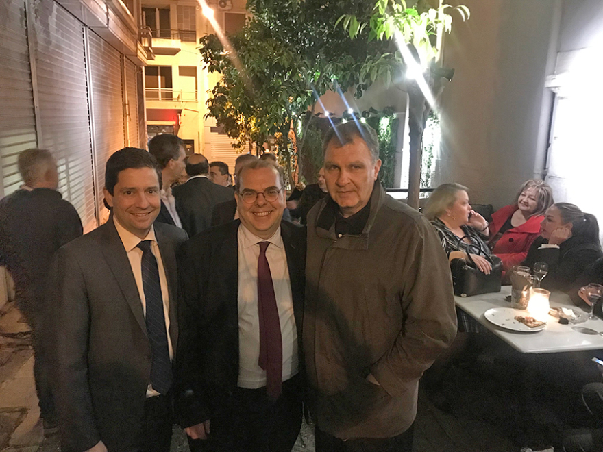 Σαμαράς, βουλευτές και πανεπιστημιακοί στην εκδήλωση του Στάθη Ευσταθόπουλου