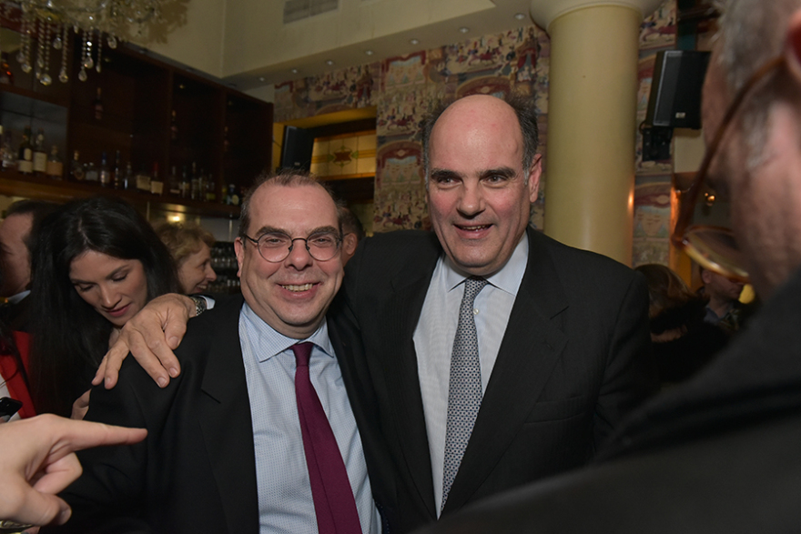 Σαμαράς, βουλευτές και πανεπιστημιακοί στην εκδήλωση του Στάθη Ευσταθόπουλου