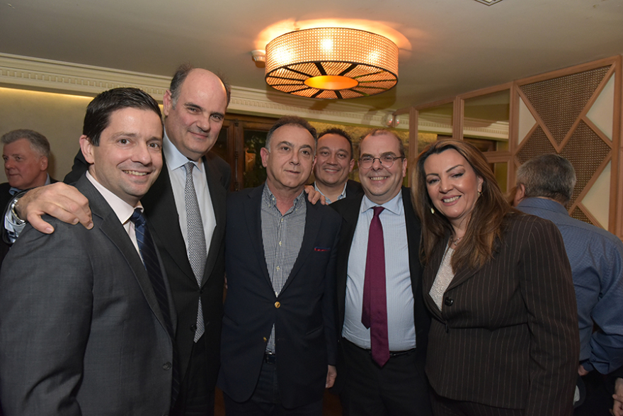 Σαμαράς, βουλευτές και πανεπιστημιακοί στην εκδήλωση του Στάθη Ευσταθόπουλου