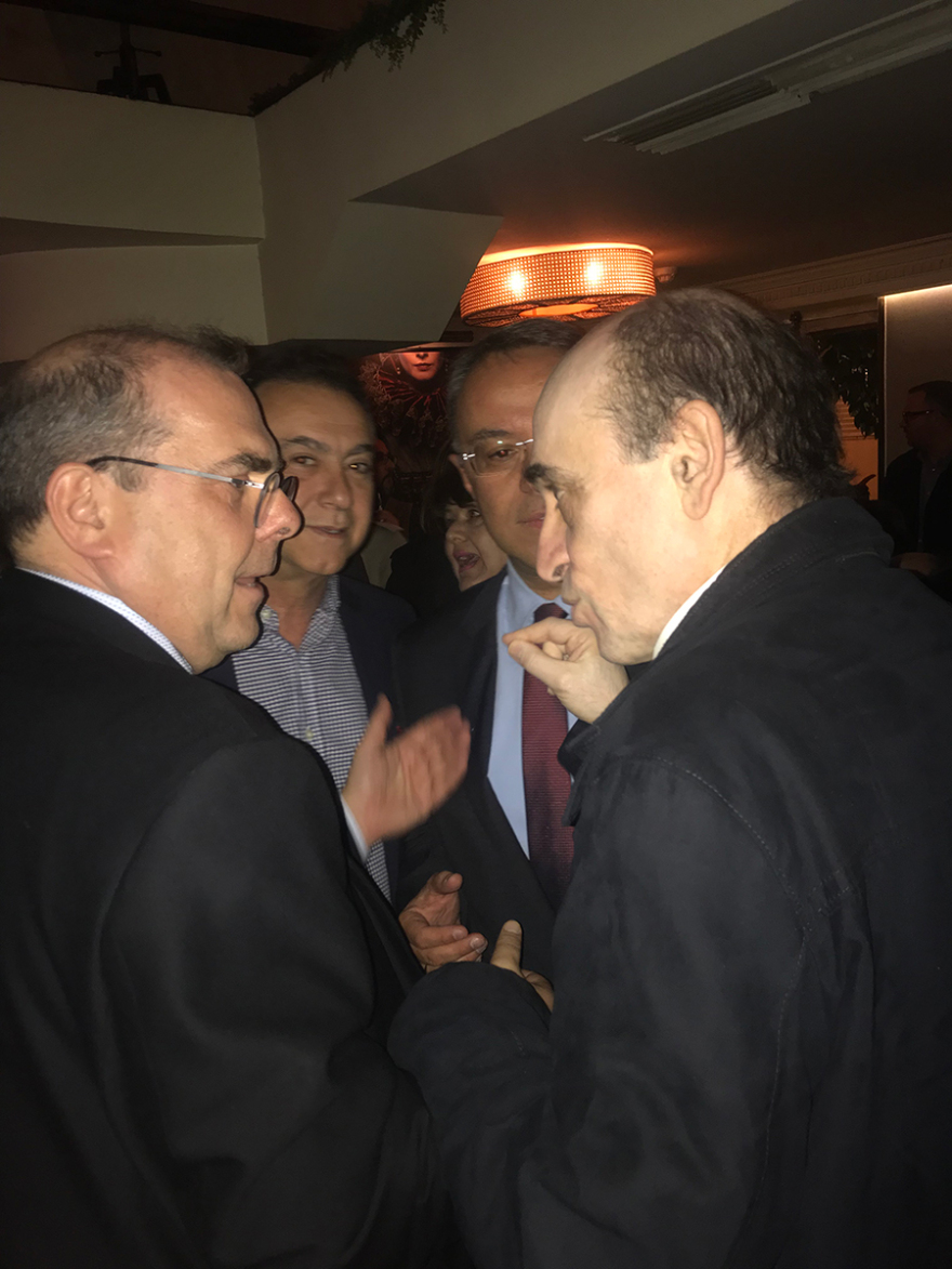 Σαμαράς, βουλευτές και πανεπιστημιακοί στην εκδήλωση του Στάθη Ευσταθόπουλου