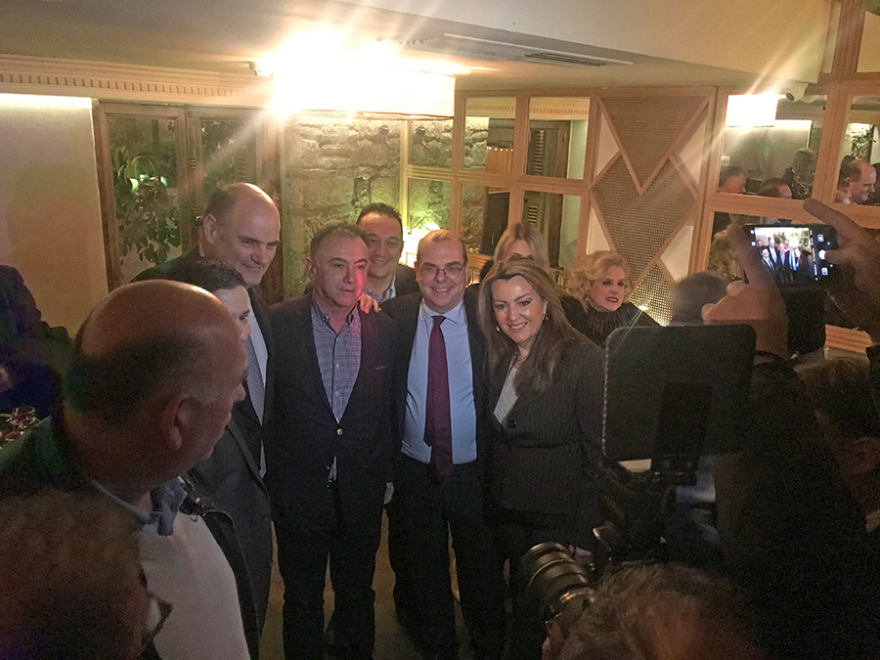 Σαμαράς, βουλευτές και πανεπιστημιακοί στην εκδήλωση του Στάθη Ευσταθόπουλου