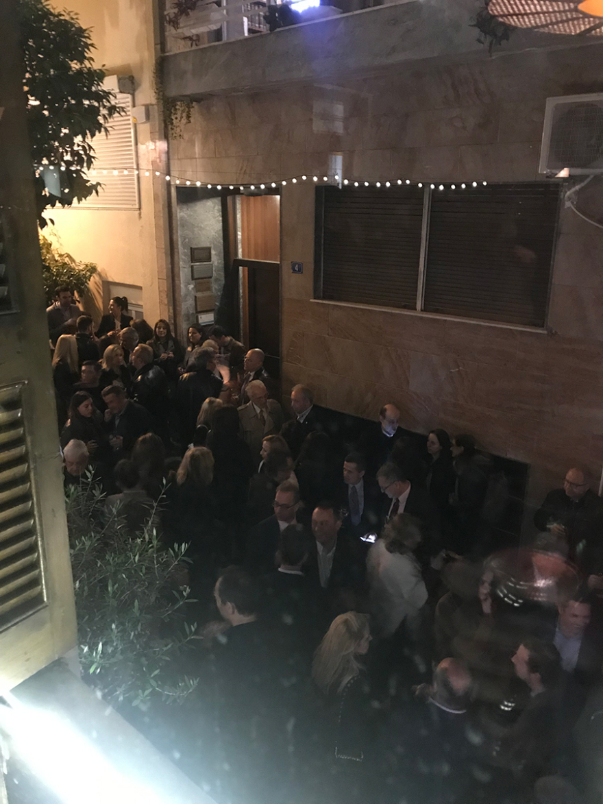 Σαμαράς, βουλευτές και πανεπιστημιακοί στην εκδήλωση του Στάθη Ευσταθόπουλου