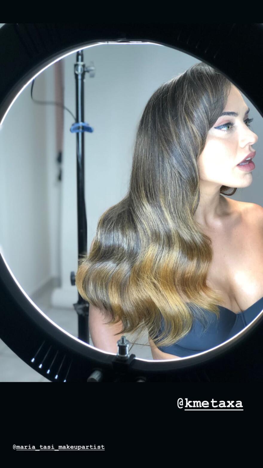 Η Κόνι Μεταξά σε φωτογράφιση με εσώρουχα στην μπανιέρα