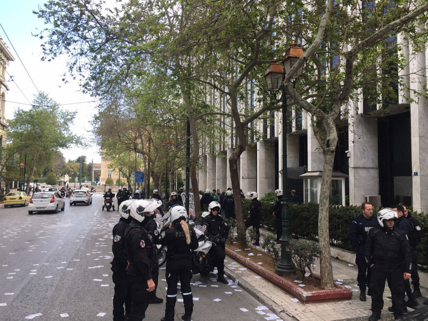 Εισβολή του Ρουβίκωνα στο υπουργείο Εξωτερικών