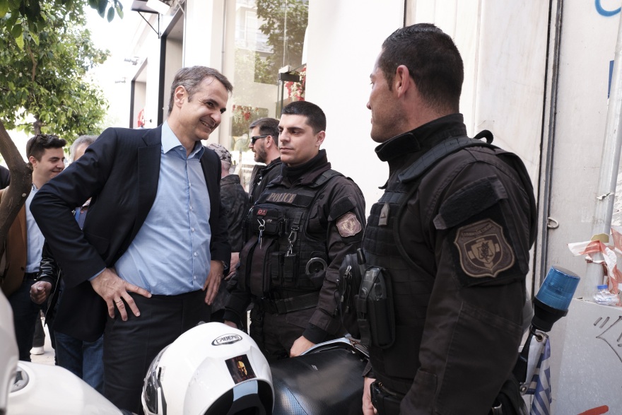 Η επίσκεψη του Κυριάκου Μητσοτάκη στον Πειραιά