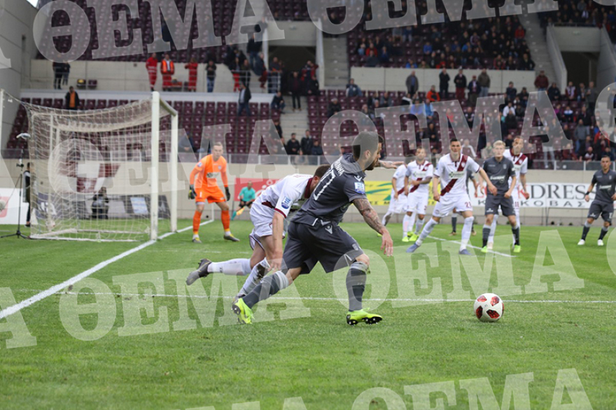 Super League, Λάρισα-ΠΑΟΚ 1-1: Αναβολή στέψης για τον Δικέφαλο
