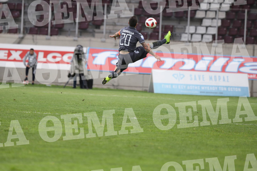 Super League, Λάρισα-ΠΑΟΚ 1-1: Αναβολή στέψης για τον Δικέφαλο