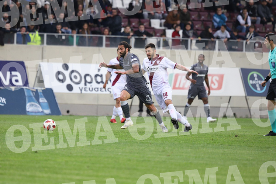 Super League, Λάρισα-ΠΑΟΚ 1-1: Αναβολή στέψης για τον Δικέφαλο