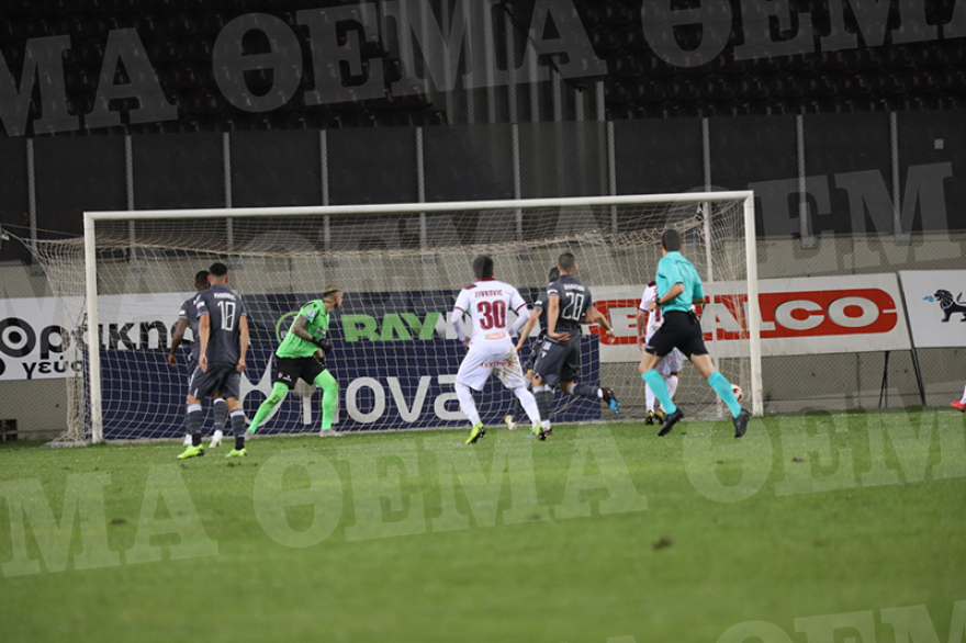 Super League, Λάρισα-ΠΑΟΚ 1-1: Αναβολή στέψης για τον Δικέφαλο