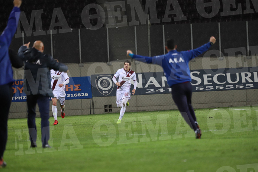 Super League, Λάρισα-ΠΑΟΚ 1-1: Αναβολή στέψης για τον Δικέφαλο