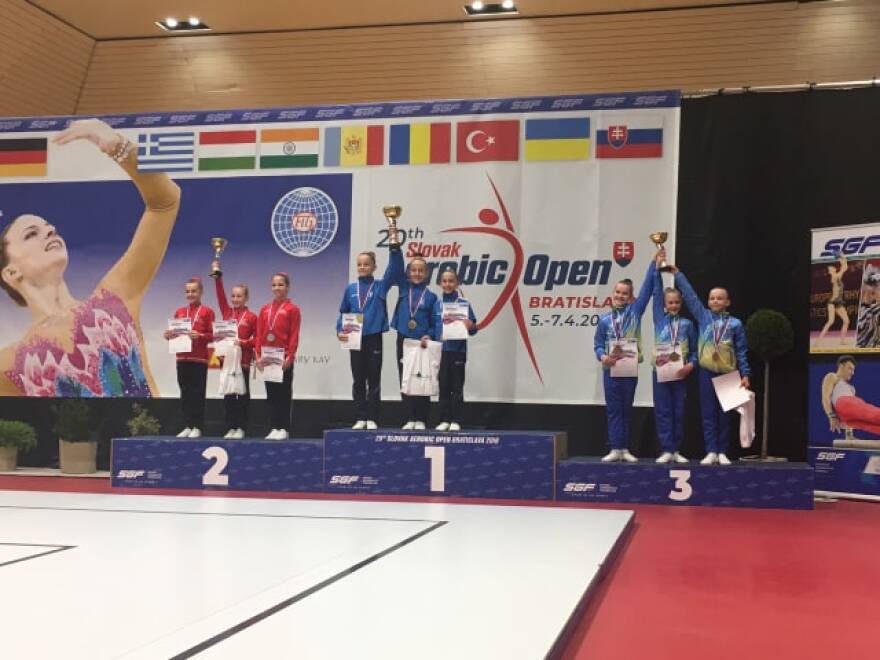 Χρύσες και ασημένιες οι Ελληνίδες αθλήτριες της αεροβικής στη Σλοβακία