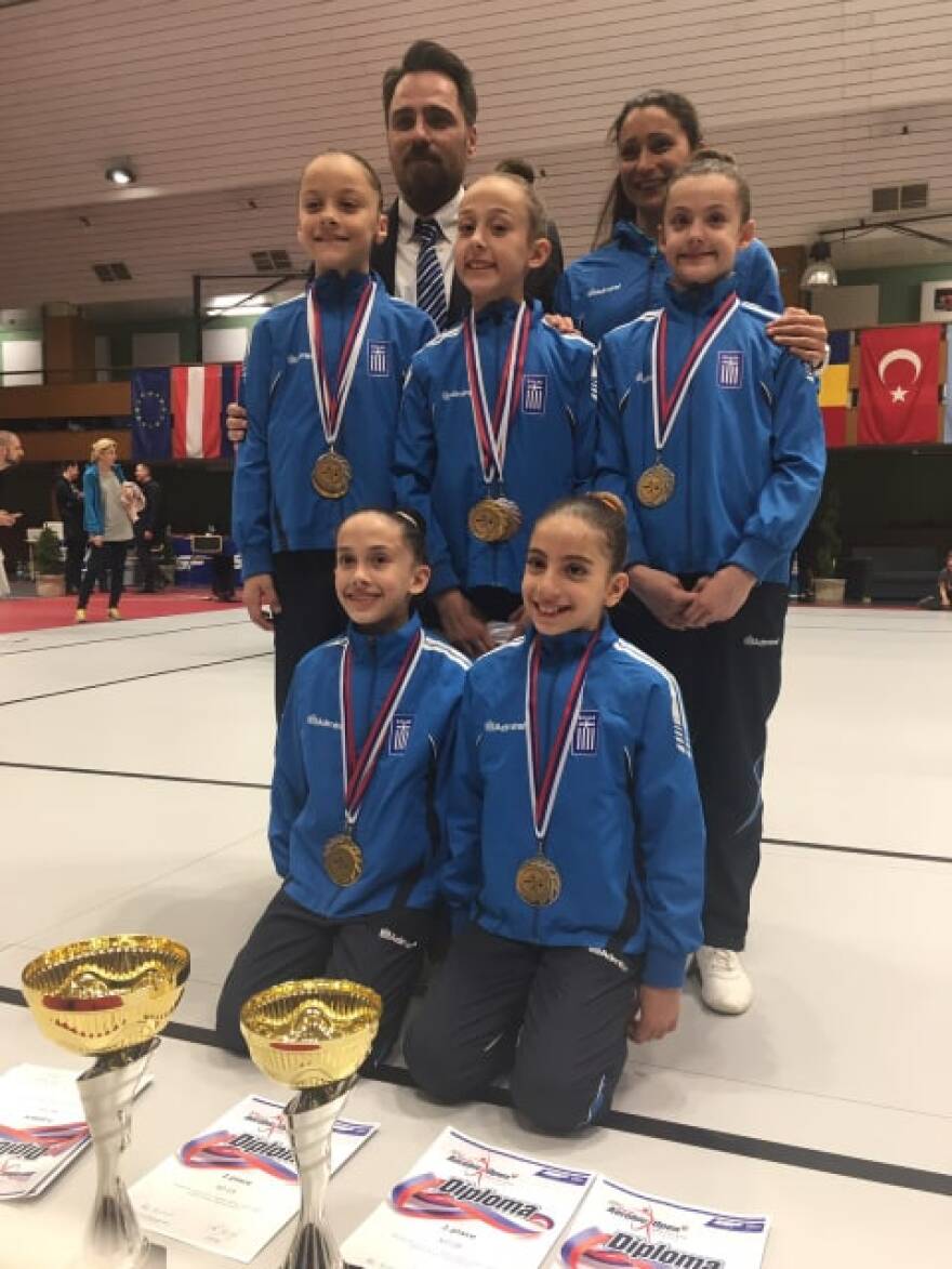 Χρύσες και ασημένιες οι Ελληνίδες αθλήτριες της αεροβικής στη Σλοβακία