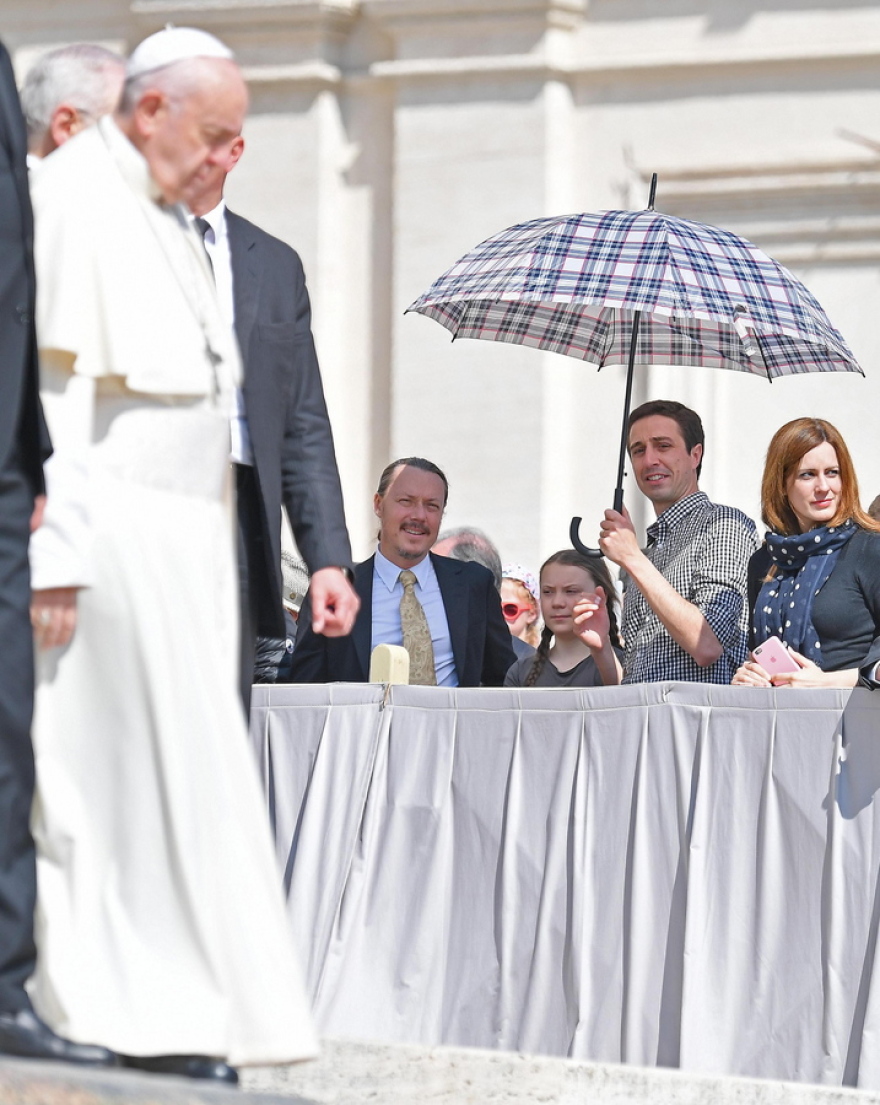 16χρονη ακτιβίστρια: Ο Πάπας Φραγκίσκος μου είπε να συνεχίσω τον αγώνα μου για το κλίμα