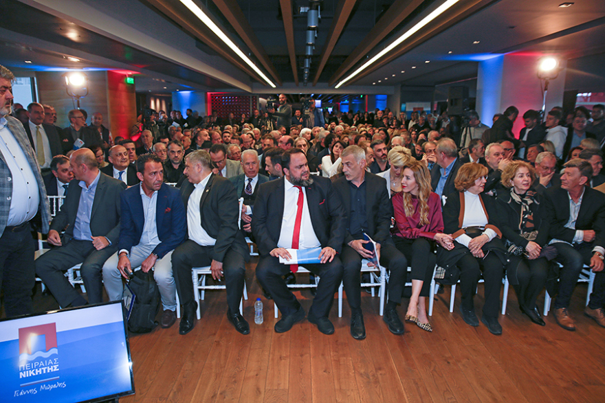 Ο «Πειραιάς Νικητής» παρουσίασε το ψηφοδέλτιό του- Ξανά υποψήφιος ο Βαγγέλης Μαρινάκης