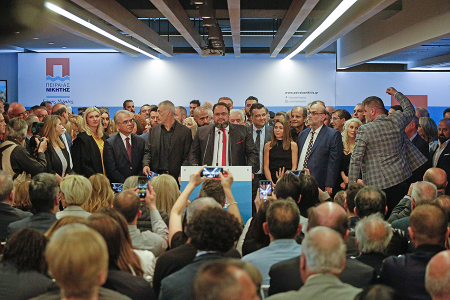 Ο «Πειραιάς Νικητής» παρουσίασε το ψηφοδέλτιό του- Ξανά υποψήφιος ο Βαγγέλης Μαρινάκης