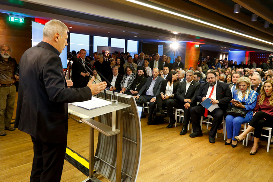 Ο «Πειραιάς Νικητής» παρουσίασε το ψηφοδέλτιό του- Ξανά υποψήφιος ο Βαγγέλης Μαρινάκης