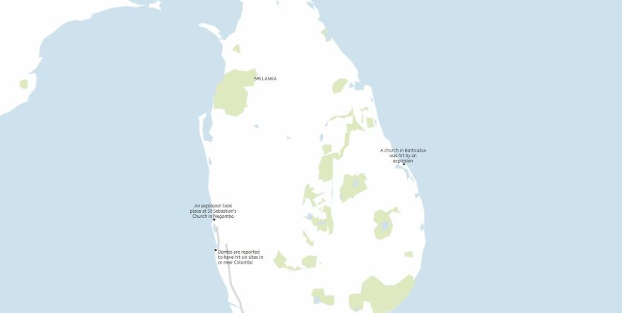 Εφιάλτης χωρίς τέλος στη Σρι Λάνκα: Συνεχίζονται οι φονικές εκρήξεις - Αυξάνονται οι νεκροί