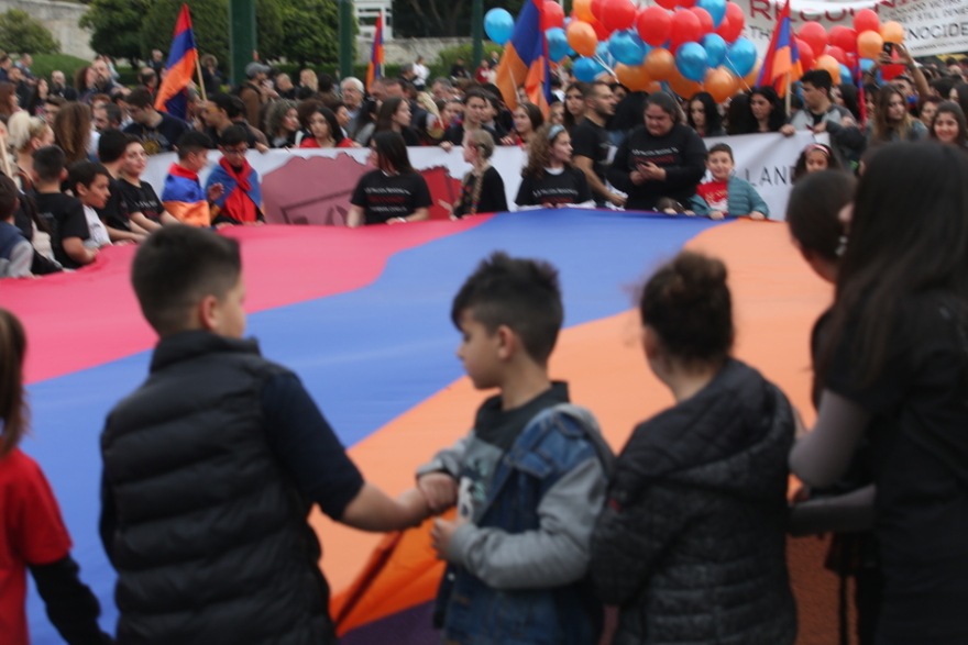 Γενοκτονία Αρμενίων: Πορεία της αρμενικής κοινότητας στο κέντρο της Αθήνας