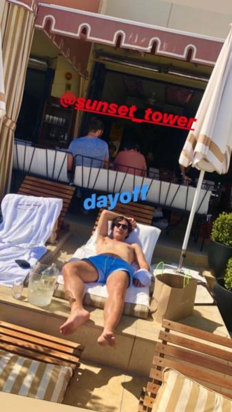 Ο Χριστόφορος Παπακαλιάτης φόρεσε το μαγιό του