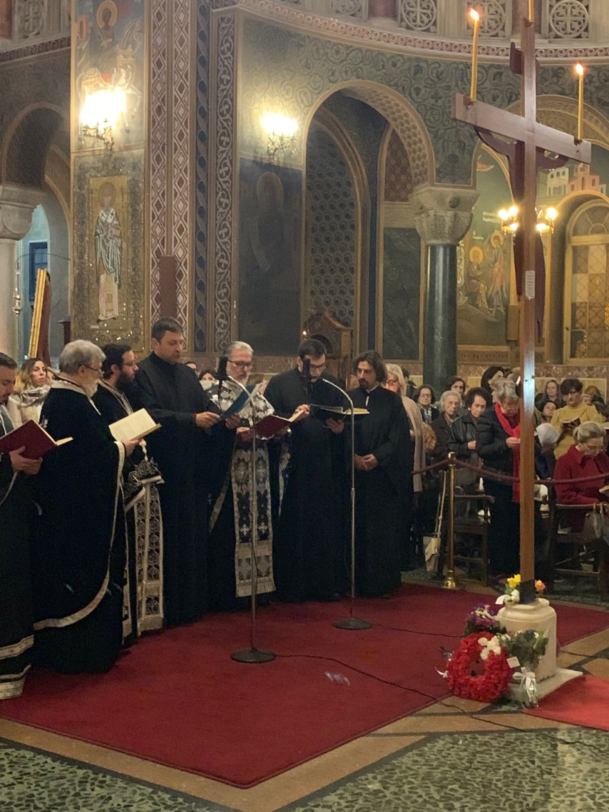 Ο Πρόεδρος της Δημοκρατίας στον Πολιούχο της Αθήνας