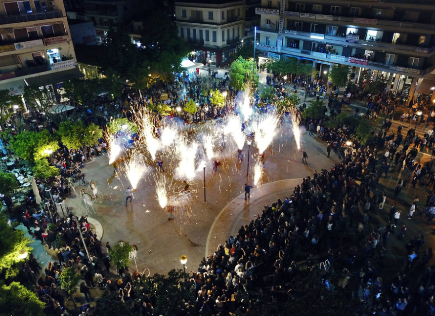 Χαλκούνια 2019: Υπερθέαμα και φέτος στο Αγρίνιο - Βίντεο από την αναβίωση του εθίμου 