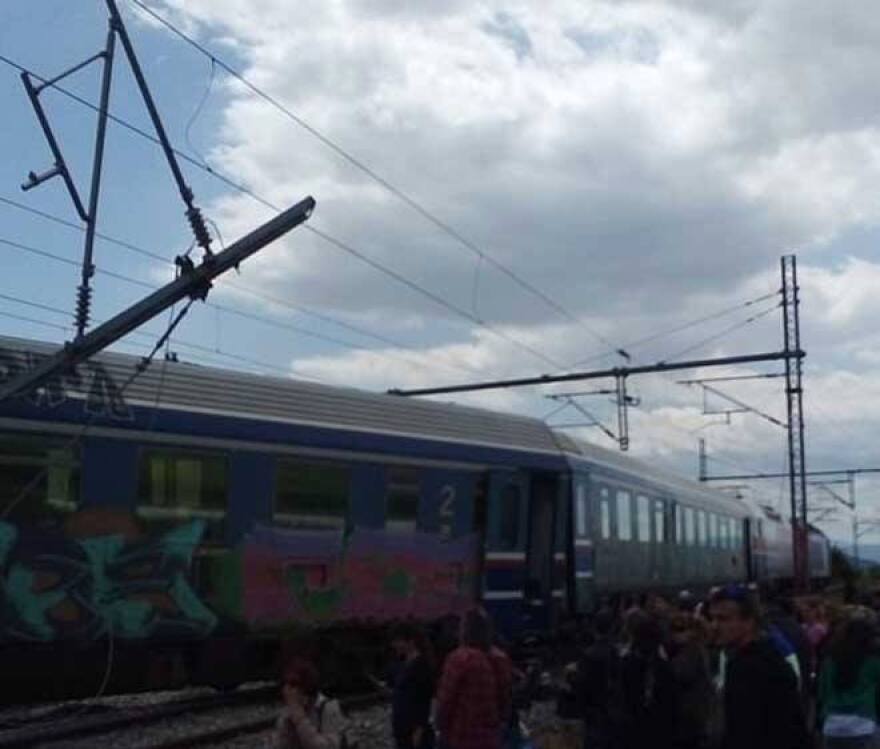 Λάρισα: Εκτροχιάστηκαν βαγόνια Intercity 