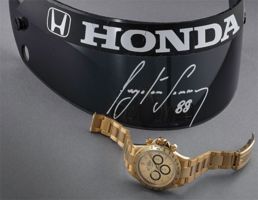 Στο «σφυρί» το χρυσό Rolex του αξέχαστου Άιρτον Σένα