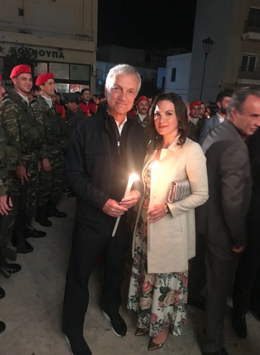 Στην Κρήτη γιόρτασε τα γενέθλιά της η Όλγα Κεφαλογιάννη 