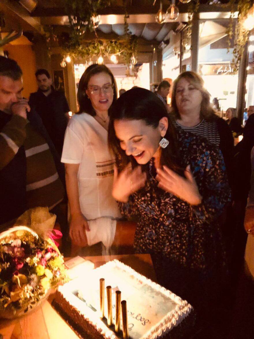 Στην Κρήτη γιόρτασε τα γενέθλιά της η Όλγα Κεφαλογιάννη 