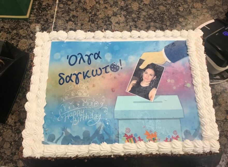 Στην Κρήτη γιόρτασε τα γενέθλιά της η Όλγα Κεφαλογιάννη 