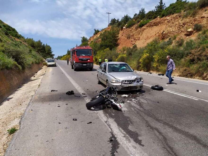 Νέα τραγωδία στην άσφαλτο της Κρήτης: Δύο νεκροί και μία γυναίκα σε σοβαρή κατάσταση